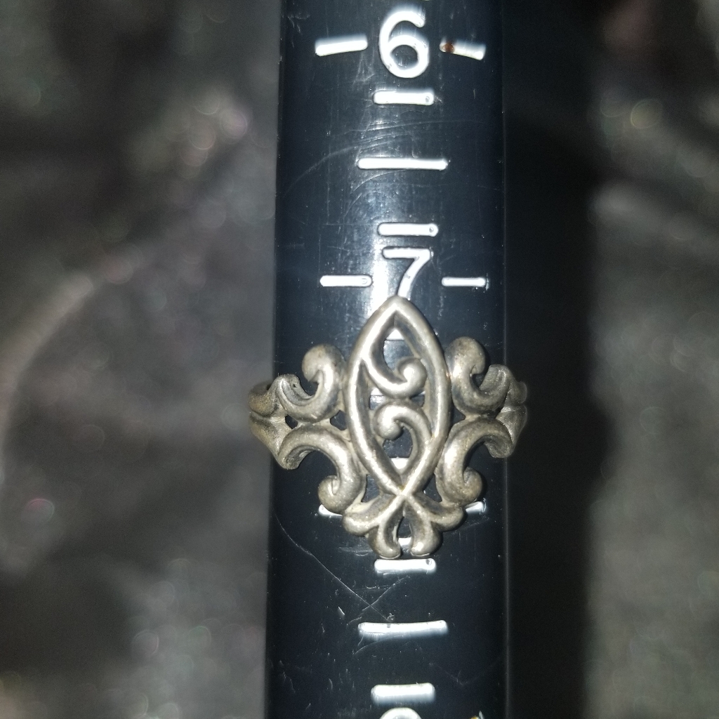 James Avery Scrolled Icthus Ring 125$